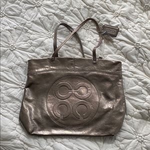 Coach tote bag great condition
